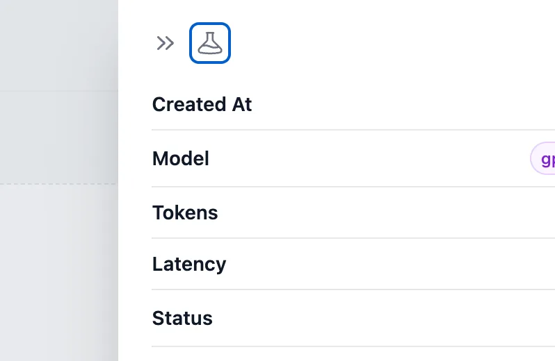 Access the Playground feature for prompt debugging in
Helicone